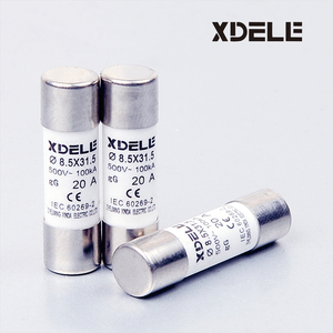 Xdele hình trụ <span class=keywords><strong>HRC</strong></span> cầu chì loạt cầu chì liên kết RT18-32 cầu chì gốm điện áp thấp 10x38 500V - Product Image 2