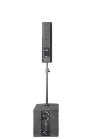 Sistema de Sonido PA Profesional para Exteriores con Subwoofer Activo de 12 Pulgadas, Altavoces de Columna Line Array con DSP