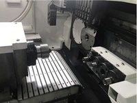 Torno Automático CNC de Tipo Suizo de 5 Ejes y 2 Husillos de Alta Precisión Sm385 con Certificación CE