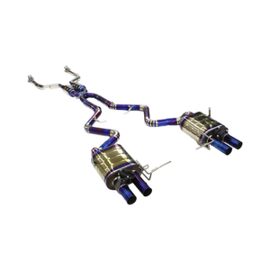 BMW e9x M3 M4 hợp kim titan hiệu suất hệ thống ống xả x-ống đôi cộng hưởng valvetronic kiểm soát cho m Điện - Product Image 1