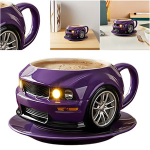 <span class=keywords><strong>Tasse</strong></span> de voiture créative et belle. une <span class=keywords><strong>tasse</strong></span> à café faite à la main en acier inoxydable. - Product Image 3