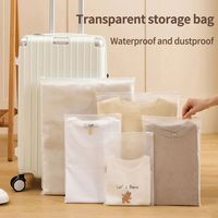 Pochette transparente poly bébé fermeture éclair emballage vêtements sacs avec logo vêtements emballage en plastique sacs d'emballage personnalisés pour vêtements