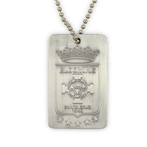 थोक कस्टम नामित उदात्तीकरण स्टेनलेस स्टील पालतू पशु आईडी टैग धातु डिजाइन लोगो कुत्ते टैग हार - Product Image 5