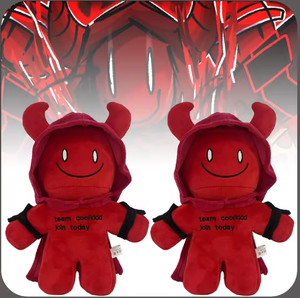 Peluche <span class=keywords><strong>de</strong></span> 28 cm Chance Forsaken Gubby, Robot Forsaken C00kidd Toys, Periférico <span class=keywords><strong>de</strong></span> Juego, Muñecos <span class=keywords><strong>de</strong></span> Dibujos Animados del Diablo Rojo <span class=keywords><strong>de</strong></span> Halloween, Regalos para Fans - Product Image 3