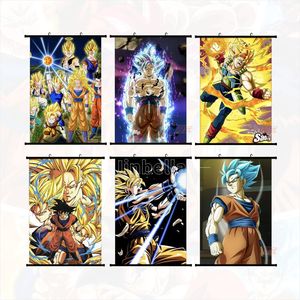 60*90cm 40*60cm 34 Designs Japan Good Quality Anime <strong>Dragoned</strong> Ball Goku DBZ Paintings Hanging Cloth <strong>Poster</strong> Wall Scroll <strong>Poster</strong>