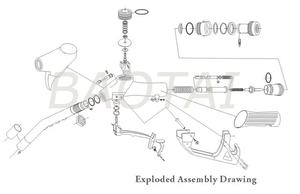Buse de distribution de carburant en acier inoxydable de marque ZVA, buse <span class=keywords><strong>AdBlue</strong></span>, aimant pour le remplissage d'huile, <span class=keywords><strong>pompe</strong></span> à carburant verticale certifiée ATEX - Product Image 5