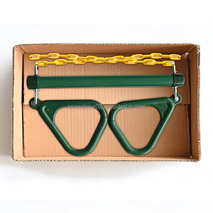 Ensemble de cordes réglables Zoshine, balançoire trapèze, barre en plastique, <span class=keywords><strong>anneaux</strong></span> de gymnastique pour enfants, utilisation en extérieur et en maternelle - Product Image 6