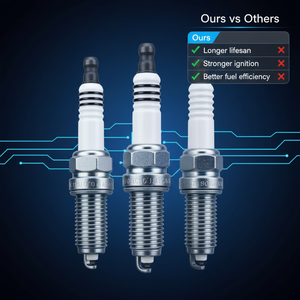 Bougie d'allumage en platine double iridium IX en gros BKR6EIX-11 3764 |   Pour Isuzu, Mitsubishi, <span class=keywords><strong>Yamaha</strong></span> et Lotus, garantie d'un an - Product Image 4