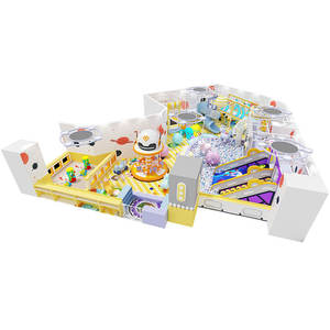 Arcobaleno parco giochi al coperto attrezzature da gioco per bambini città grande parco giochi per il piccolo centro commerciale Guangzhou - Product Image 2