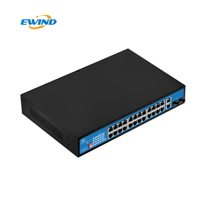 สวิตช์ PoE แบบจัดการได้ 24 พอร์ต รองรับมาตรฐาน L2 L3 IEEE 802.3 AF/AT กิกะบิต สำหรับกล้อง IP CCTV  ควบคุมผ่านระบบคลาวด์ด้วย AI อัจฉริยะ - Product Image 5