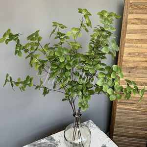 Hojas Artificiales de Campanilla Jinxi de 90 cm de Altura, Verdes, Decoración de Interiores, Accesorios para Fotografía de Bodas - Product Image 1