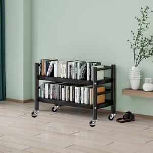 Nouvelle <span class=keywords><strong>petite</strong></span> bibliothèque d'école en bois blanc pour étagère de chambre à coucher moderne - Product Image 3