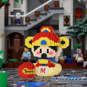 Assemblage créatif Jouet de dessin animé Petite fée Prier Figure Petite pièce éducative Cadeau pour enfants Compatible avec les blocs <span class=keywords><strong>Lego</strong></span> - Product Image 5