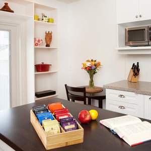 Bolsa de té de bambú de una pieza, bolsa de almacenamiento, cajón, caja de almacenamiento con 6 compartimentos, caja de té de café, bolsa de azúcar, paquete pequeño de edulcorante - Product Image 5