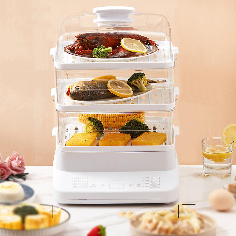 หม้อนึ่งไฟฟ้า 24 ลิตร สีขาว WT-6868