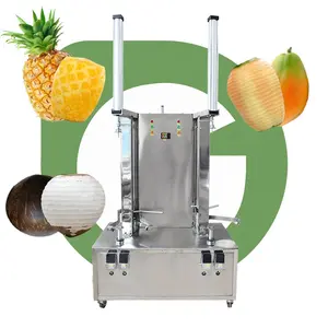 Pineapple Peeler Corer Pineapple Process and Cut Production Slicer Machine Supplier