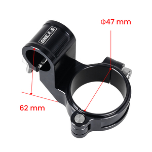 แฮนด์จับอะลูมิเนียมอัลลอยด์ CNC รุ่น ONE.K.S 6061 T6 ขนาด 45 มม./1.77 นิ้ว ปรับได้ สำหรับ <span class=keywords><strong>CBR250RR</strong></span>/CBR250R/CBR150R อัพเกรดสำหรับการแข่งขัน - Product Image 2