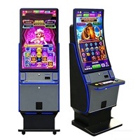 Máquina de Juegos Híbrida (OEM/ODM) con Monitor Curvo Vertical de 43 Pulgadas, Metálica, en Inglés, para Clubes Sociales y Arcades de Adultos en EE. UU.