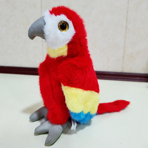 Peluche de guacamaya, muñeco de pájaro, accesorio de fotografía, adorno, colgante para bolso, regalo festivo - Product Image 4