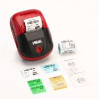 Dukungan Pabrik Printer Label Thermal Genggam Mini 2 in 1 56mm 2 inci Portabel USB untuk Stiker Resi Tersedia di Stok