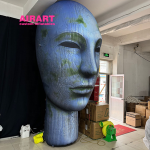 Colorido cabeza humana globo decoración al aire libre <span class=keywords><strong>bosque</strong></span> parque Halloween inflable - Product Image 4