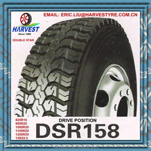 Neumático de Camión 825R16 900R20 1000R20 1100R20 1200R20 13R22.5 DSR158 para Posición de TRACCIÓN - Product Image 3