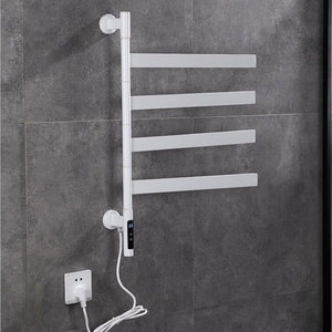 Assurance qualité nouveau Design <span class=keywords><strong>radiateur</strong></span> de salle de bain électrique chauffant noir porte-serviettes élément chauffant sèche-serviettes pour porte-serviettes chauffant - Product Image 2
