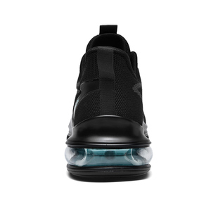 Piccolo Logo del marchio MOQ basso personalizzato moda uomo Sneakers Casual suola intera cuscino d'aria <span class=keywords><strong>scarpe</strong></span> da corsa sportive lavorate a maglia leggere per uomo - Product Image 4