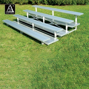 Smarte, tragbare, mehrstufige Aluminium-Tribünen für den Außenbereich, Stadion-Sitzbänke, klappbare und rollbare gebrauchte Aluminium-Tribünen - Product Image 2