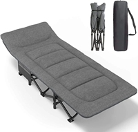 Lits Offres Spéciales Lit de camping personnalisé Matelas pliant portable Lit de massage pour dormir Lits tente extérieurs légers pour adultes