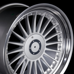 Jantes en alliage pour voitures particulières Bku pour <span class=keywords><strong>BMW</strong></span> Alpin Style E39 E38 E32 E60 E34 E90 E30 F10 5x120/5x112 18 19 pouces - Product Image 4