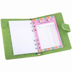 Custom 2025 Undated A5 Spiral Bound <b>Notebook</b> Promotional Leather Cover Self-Care Planner Gift - Product Image 5