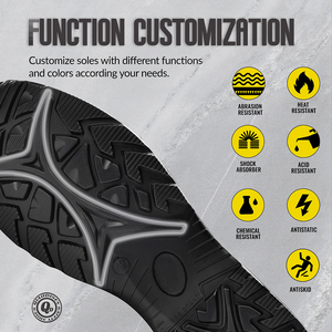 Stivali protettivi da uomo con calze impermeabili incorporate antistatiche, <span class=keywords><strong>scarpe</strong></span> di sicurezza impermeabili - Product Image 5