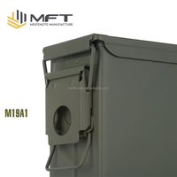 M19A1 Conteneur de munitions de stockage en acier 30cal boîte à munitions boîte à munitions