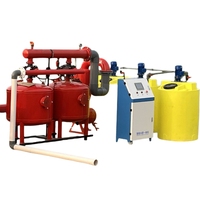 Système d'irrigation goutte à goutte intégré avec filtre centrifuge en acier économe en eau et auto-nettoyant pour eau et engrais