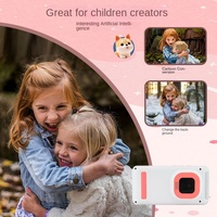 Jouet éducatif innovant pour enfants avec double caméra 8MP, reconnaissance d'objets par IA, génération d'histoires, filtre plastique, fonctions MP3