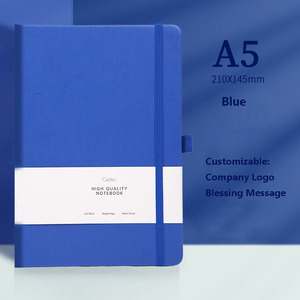 Hot bán 300 GSM A5 máy tính xách tay lót Dot lưới A5 notepad Tạp Chí với chất lượng cao tùy chỉnh Da Nhật ký văn phòng học sinh trung học - Product Image 4