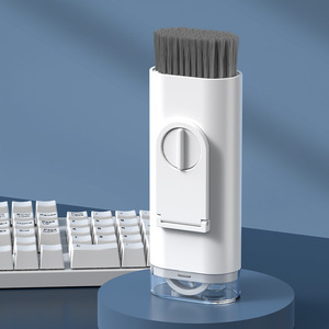 Bilgisayar Klavyesi, Cep Telefonu ve Kulaklık Toz Temizliği ve Tuş Çektirme için 8'i 1 Arada Çok Fonksiyonlu Silindirik Temizleme Seti - Product Image 4