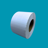 Étiquette autocollante thermique directe personnalisée couleur 4x2 4x3 4x4 4x6 pouces, étiquette de code-barres imperméable pour expédition et emballage