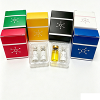 Boîtes d'emballage en carton personnalisées avec logo pour flacons de peptides de 2 ml, 3 ml, 5 ml, 10 ml, boîtes pour flacons en verre, emballages pour flacons de peptides