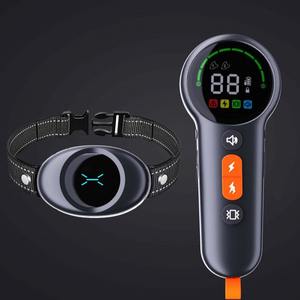 עמיד למים נגד הקליפה מרחוק מכשיר אימון כלב עם 4 מצבי שליטה הלם חשמלי & צלצול פעמון כדי להפסיק נובח - Product Image 3