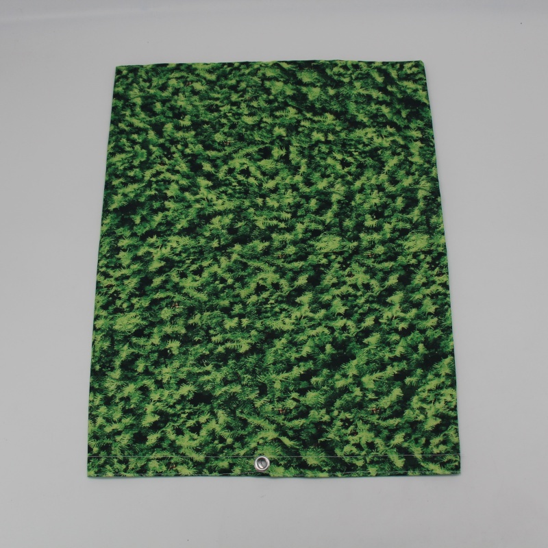 Patrón de hoja verde