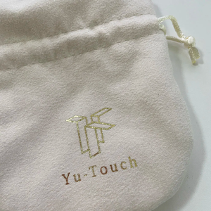 Sac d'emballage pour parfum personnalisé de haute qualité avec cordon de serrage, sac cadeau chic, pochette en microfibre de luxe pour boucles d'oreilles et bijoux avec logo - Product Image 2