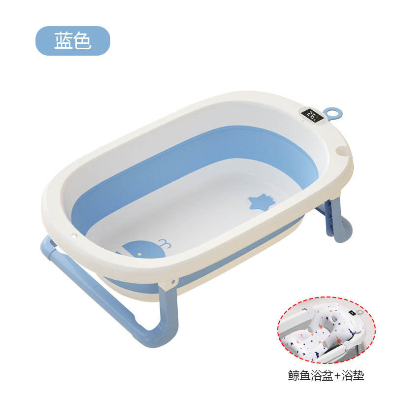 [Sensible a la temperatura] Alfombra de baño Ballena Azul