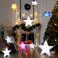 Kabellose Weihnachts-Dekorationsbeleuchtung für Draußen LED-Stern-Baum-Kugel Stehende Beleuchtung LED-Event-Leuchte für Außenbereich LED-Weihnachtsbaum