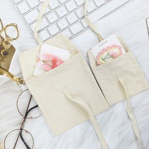 Custom Organic Cotton Reusable Packaging Bags for Clothing Feature Socks Watches Packaging Screen Printing Wigs Promotions - Product Image 6