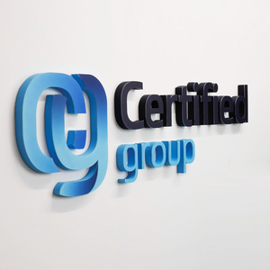 Tùy Chỉnh 3D Biểu Tượng Kim Loại Thư Đăng 3D Biển Chữ Acrylic PVC Kinh Doanh Tường Dấu Hiệu Logo Trong Văn Phòng - Product Image 1