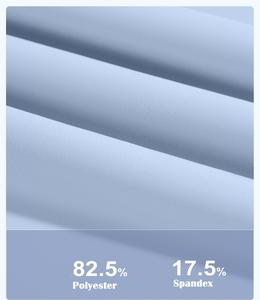 Combinaison de yoga et de Pilates pour femmes, écologique, respirante, à séchage rapide, imprimée avec des blocs de couleur, en spandex/polyester, coupe ajustée pour la course à pied et la remise en forme - Product Image 2