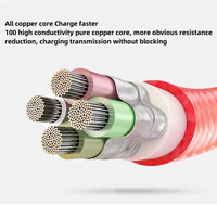 Câble de charge rapide et de données Micro-USB Type-C en nylon tressé et alliage d'aluminium de haute qualité, 1m, 2m, 3m, pour téléphone 18 - Vente en gros usine