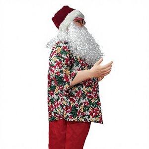 Customized 180cm <strong>Life</strong> <strong>Size</strong> Fabric Cloth Christmas Decor Noel Beach <strong>Santa</strong> - Product Image 4